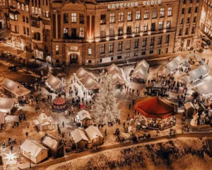 Predbožična Riga iz Ljubljane