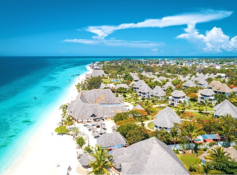 Ugodne počitnice decembra na otoku Zanzibar.