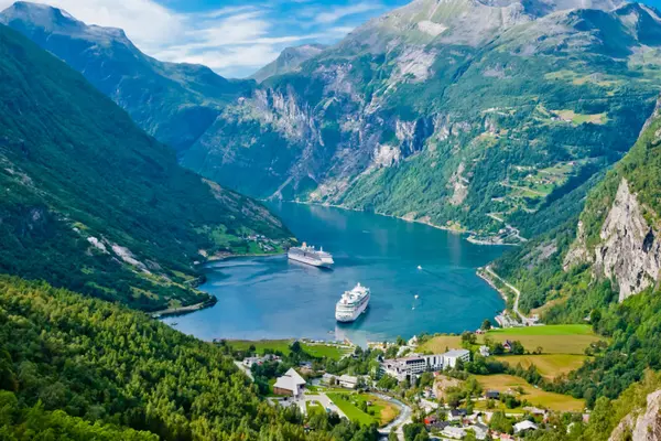 Geirangerfjord norveška road trip